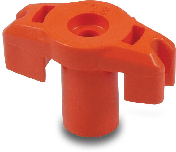 NaanDan Plastmunstycke 2,8mm orange typ 5022 / 47