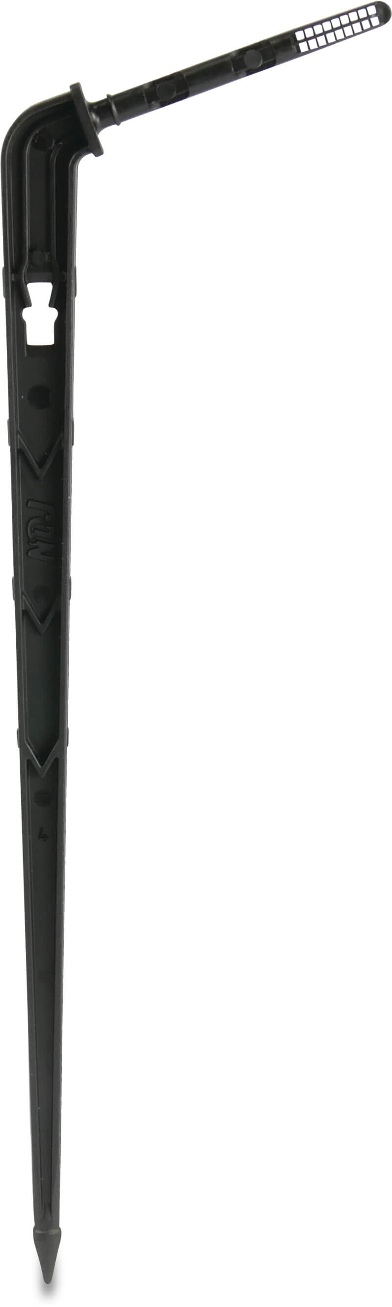 Drip stick  PE 5 mm 2ltr/h 15cm black with labyrinth