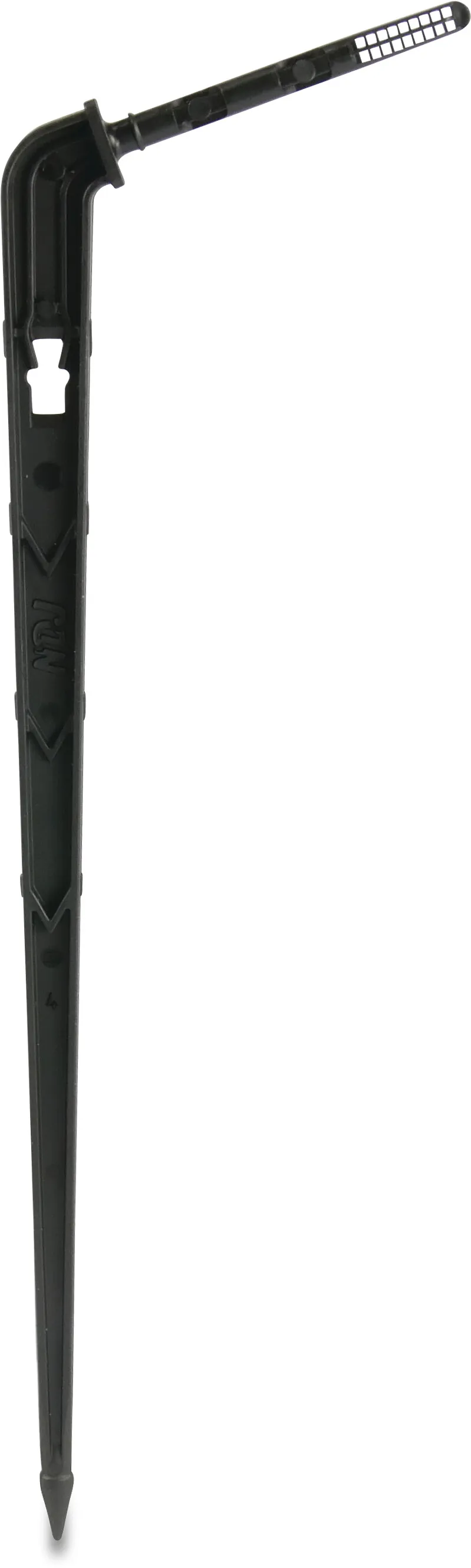 Patyk kroplownika PE 5 mm 2l/h 15cm czarny with labyrinth