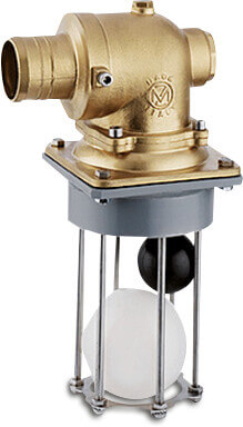 MZ Overflow valve brass 60 mm hose tail type 0160