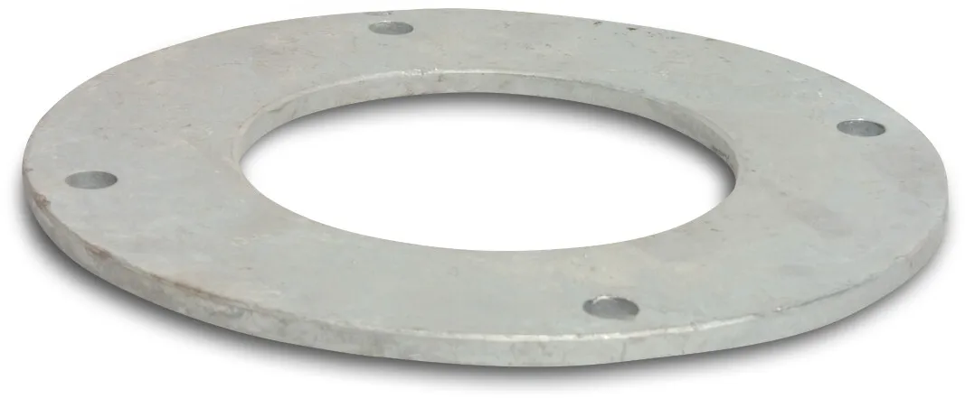 Losflansch Stahl Verzinkt 110 mm x 4" type rund