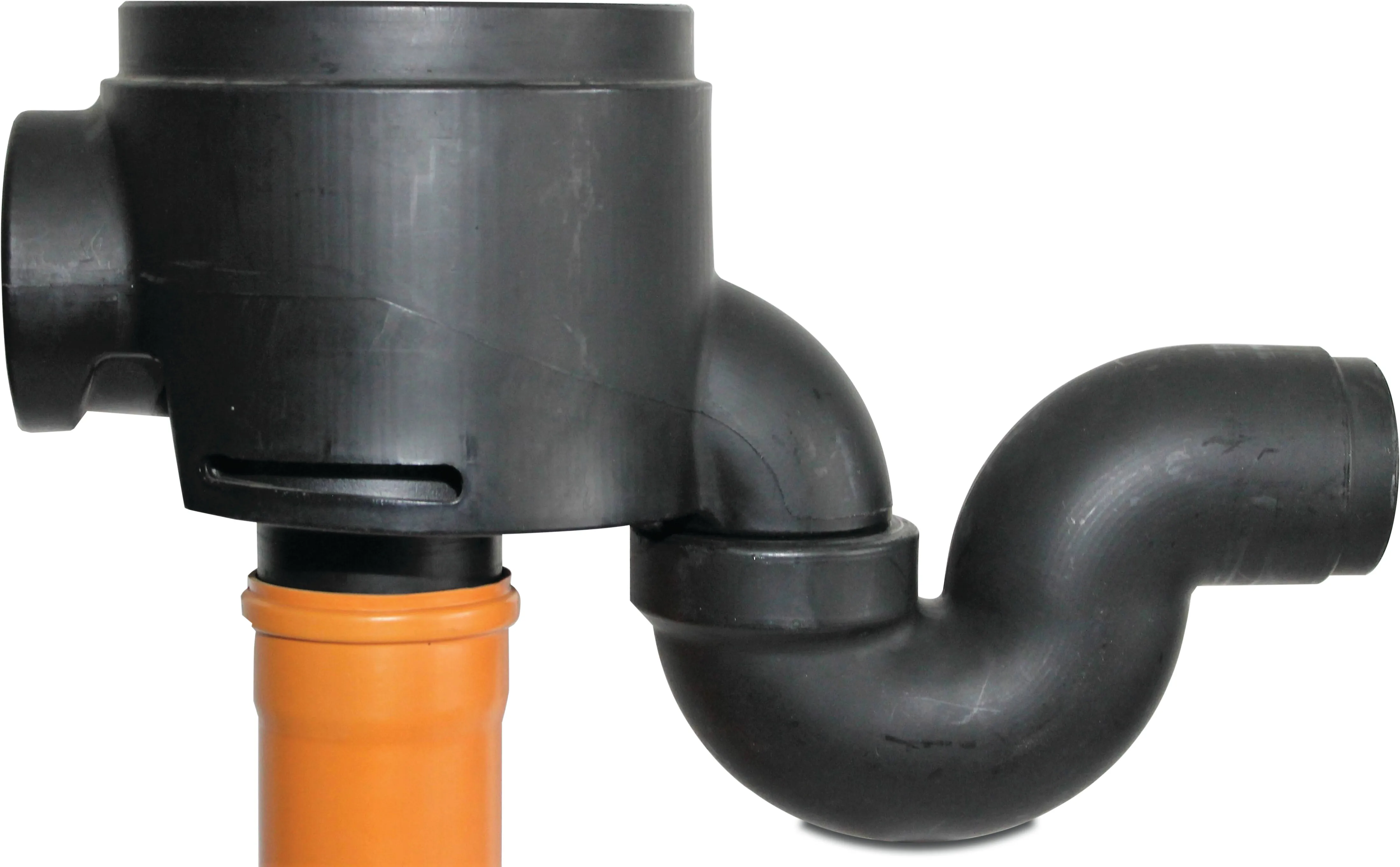 Profec Round filter inside tank with sifon skimmer chamber and inlet calming pot 250 mm DN100
