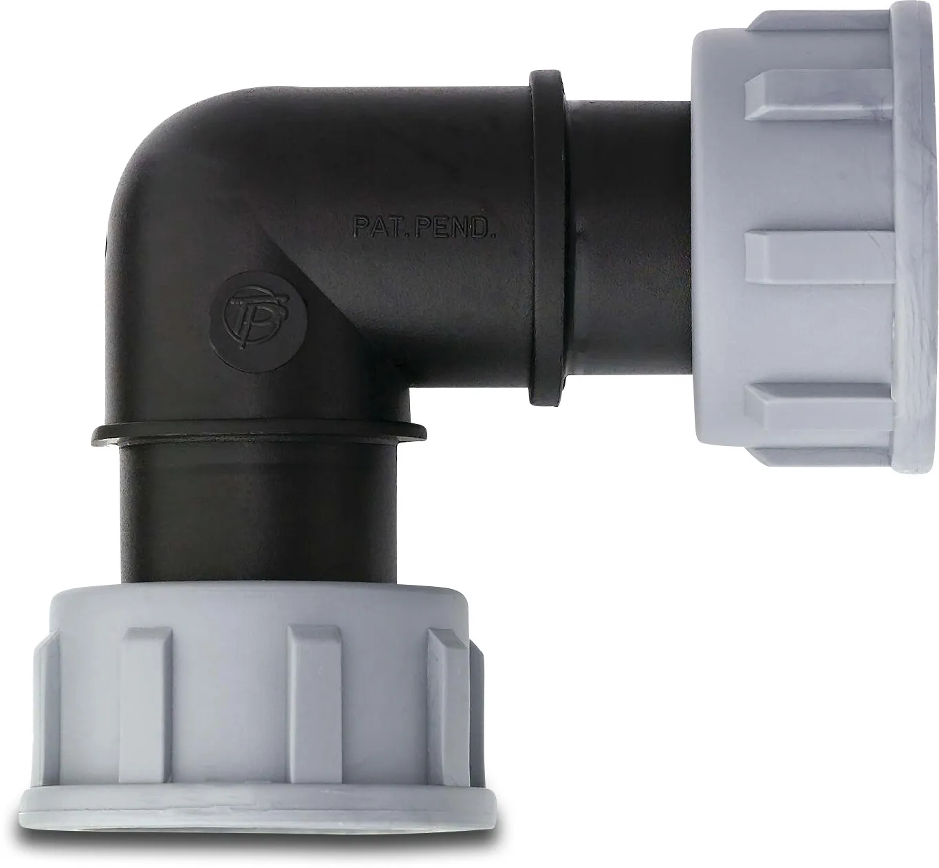 Tavlit Swivel elbow 90° PP 1" female thread 10bar type with O-ring