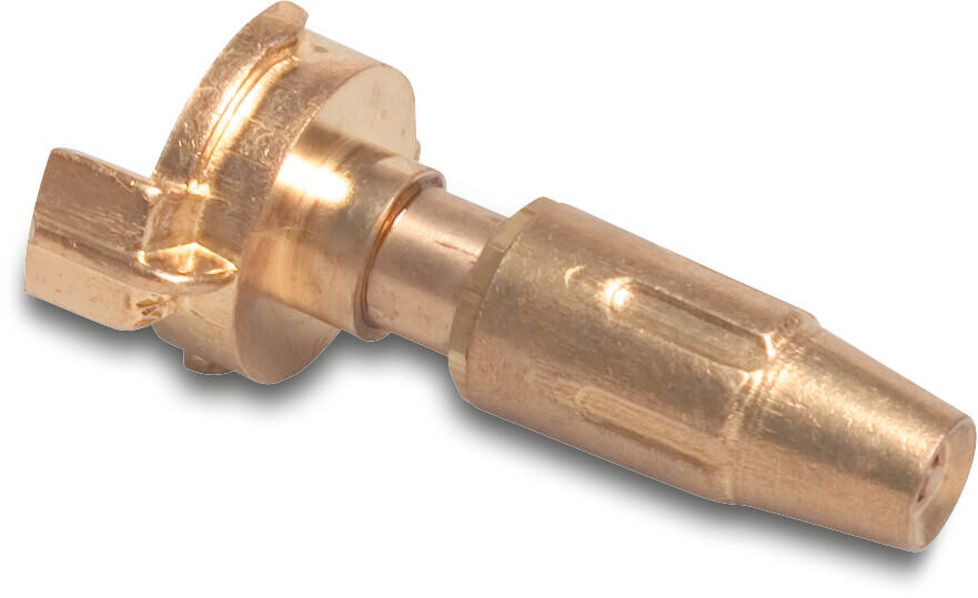 Profec Spray nozzle brass 8 mm quick coupler CD 40 3bar type 125