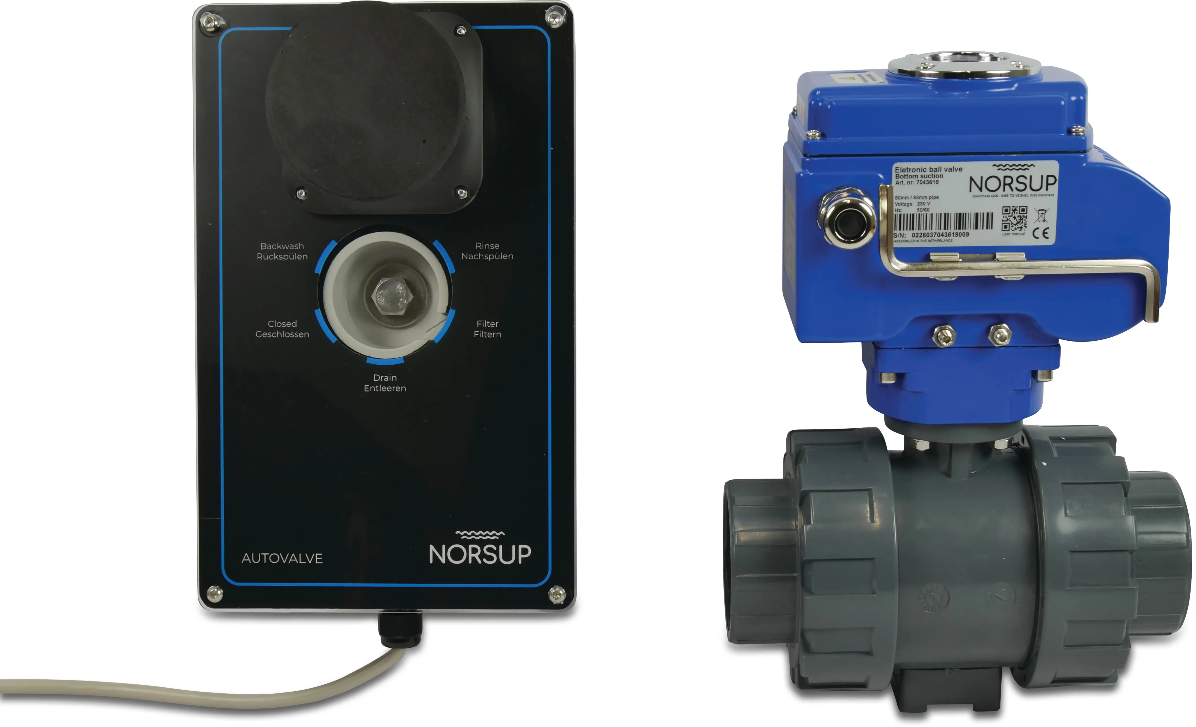 Automatische klep voor NorsupOne V3