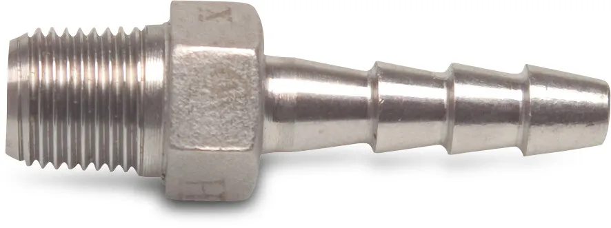 Profec Końcówka do węża stal nierdzewna 316 1/2" x 20 mm GZ x podłączenie węża 50bar