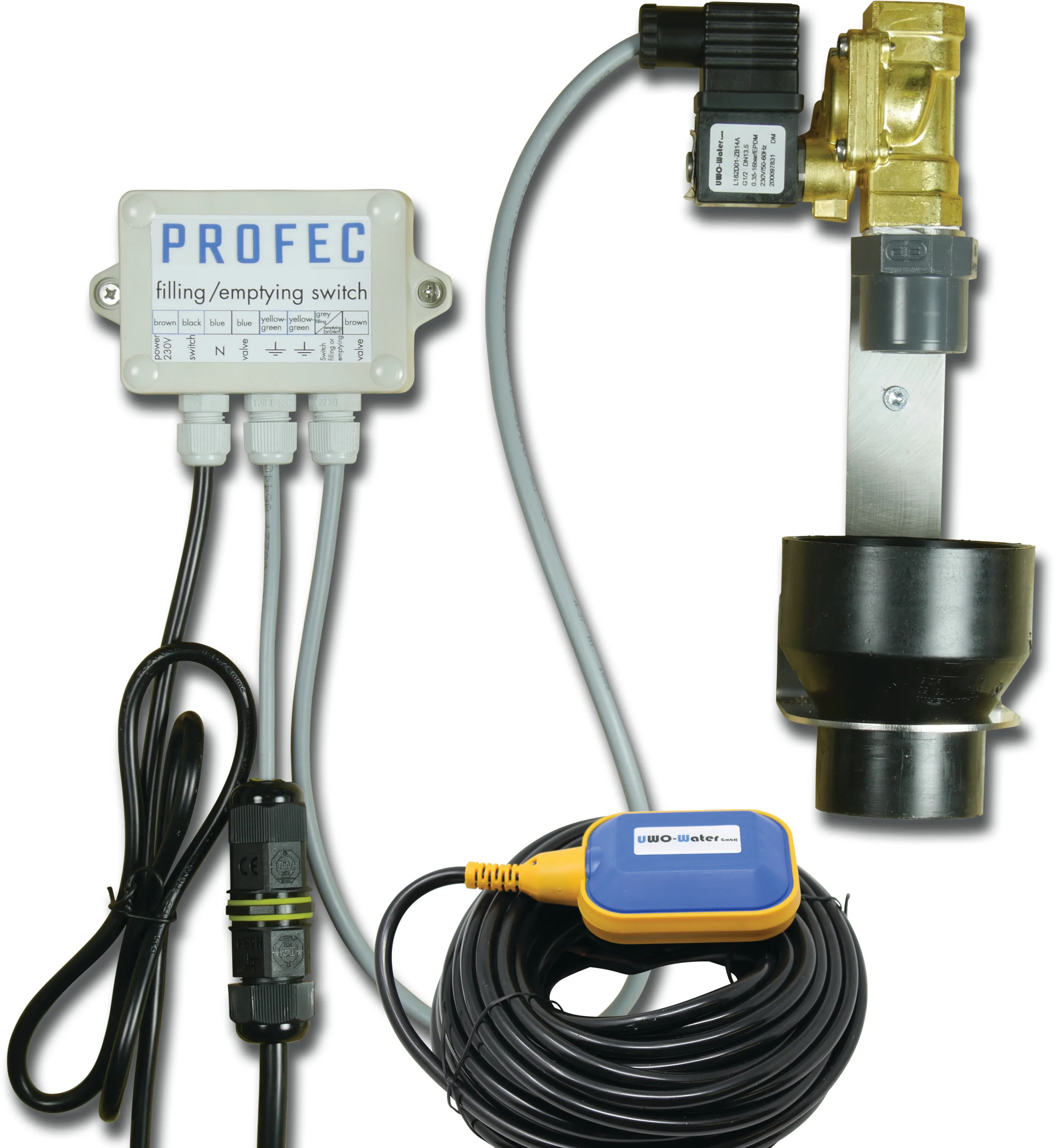 Profec Vulsysteem voor reservoirs 1/2"