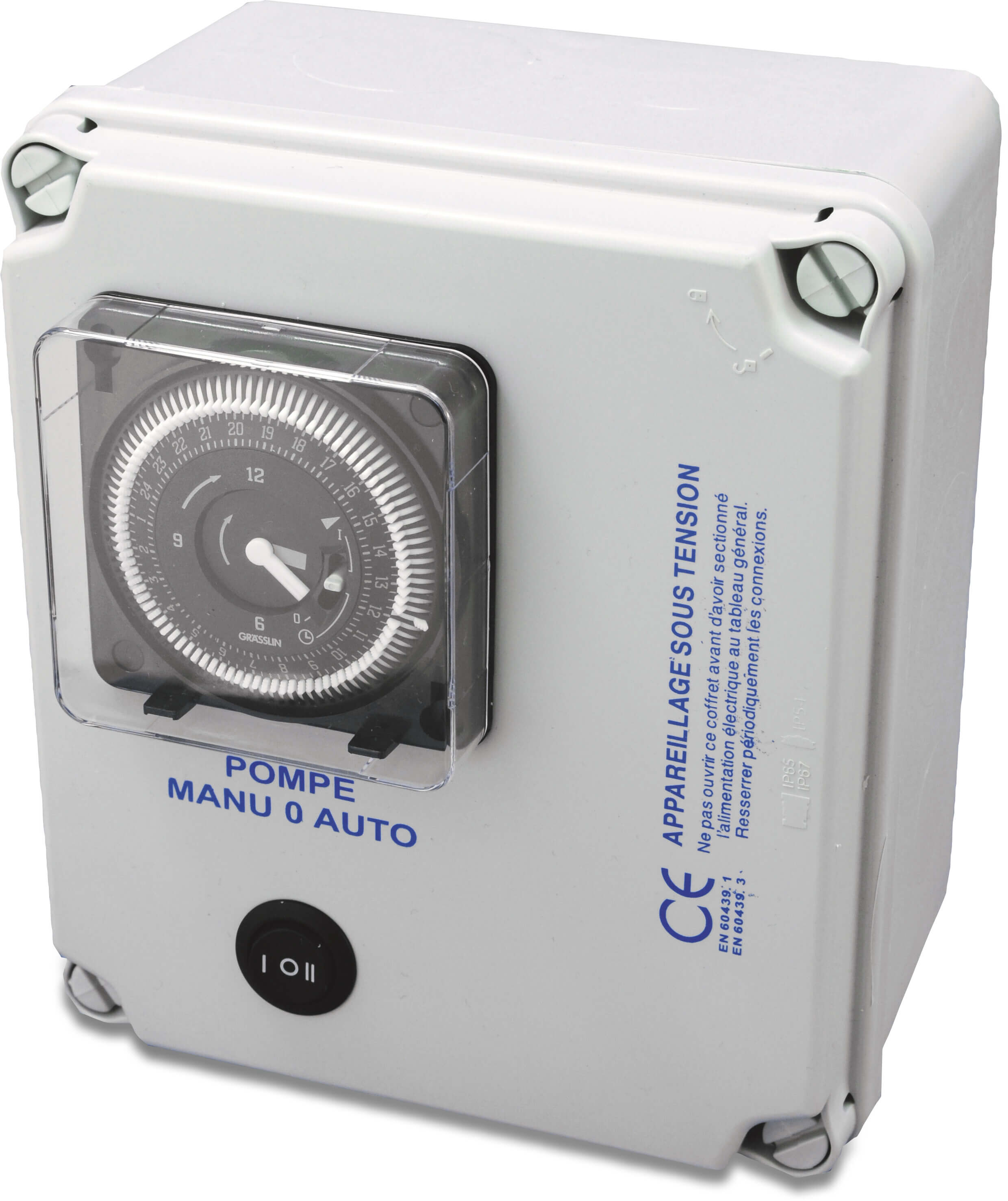 Control unit filtration 6.3-10A 230/400VAC type DFH