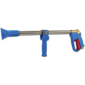 MZ Sprøjtelanse messing/rustfri stål 1/2" udvendig gevind 30bar 60cm blå type 326