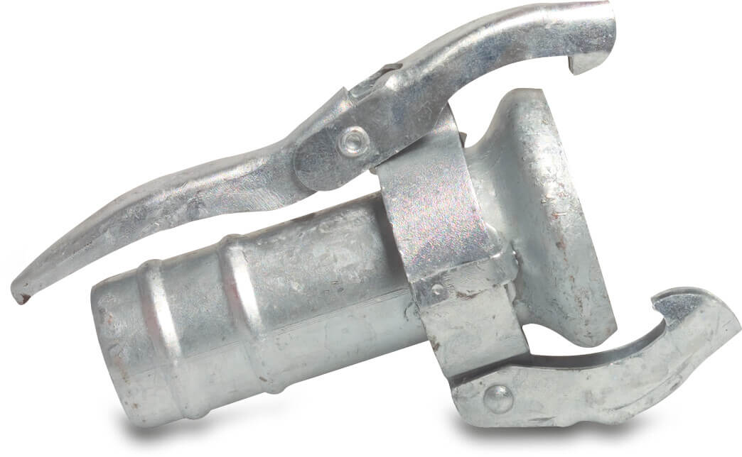 Raccord rapide acier galvanisé 159 mm x 159 mm Perrot F x embout type Perrot