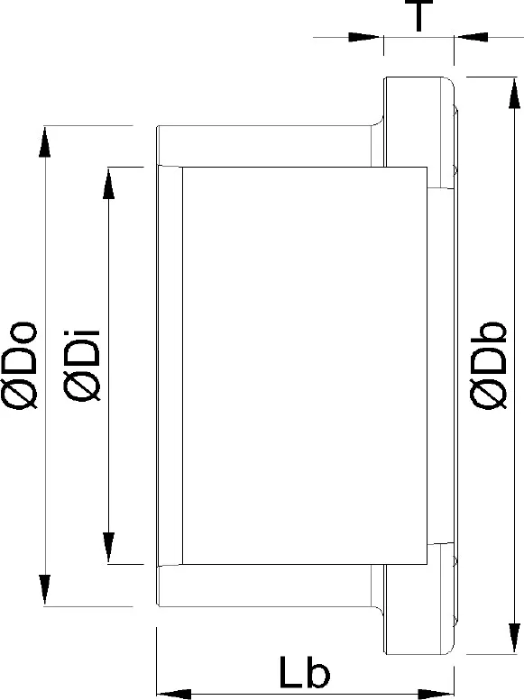 VDL Kraagbus PVC-U 280 mm lijmmof DN250 grijs