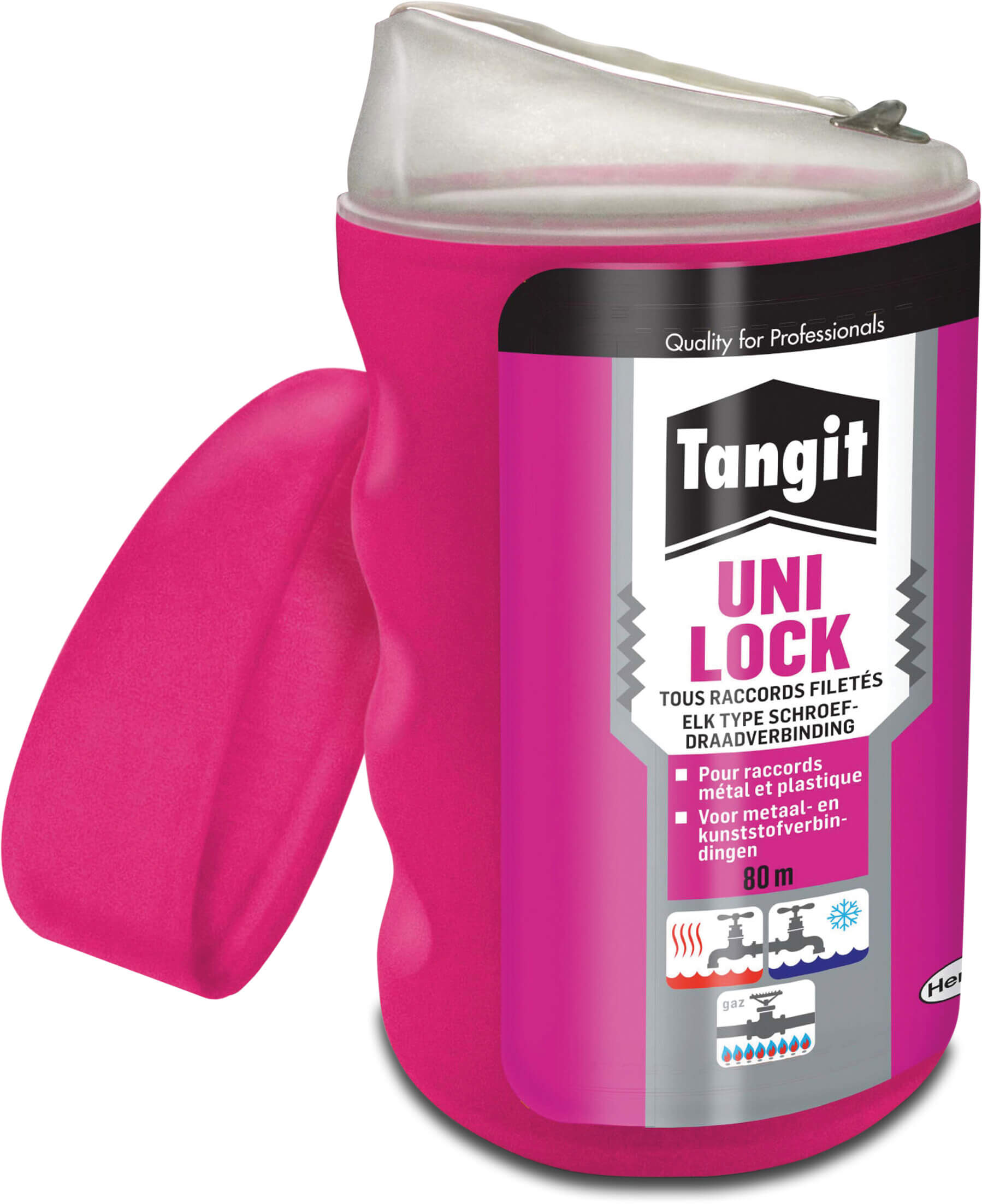 Tangit Sealing thread nylon fibre white 180m type Uni-Lock label PL