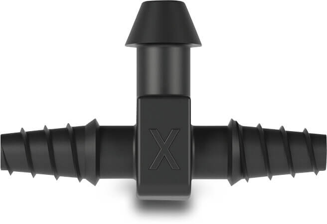 Netafim T-Stück Kunststoff 3/5 mm Schwarz