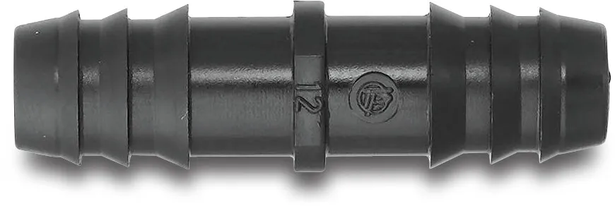 Tavlit Coupler PP 17 mm barbed 8bar brown
