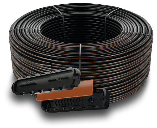 Netafim Tuyau d’irrigation au goutte-à-goutte PE noir type Uniram 16010 AS