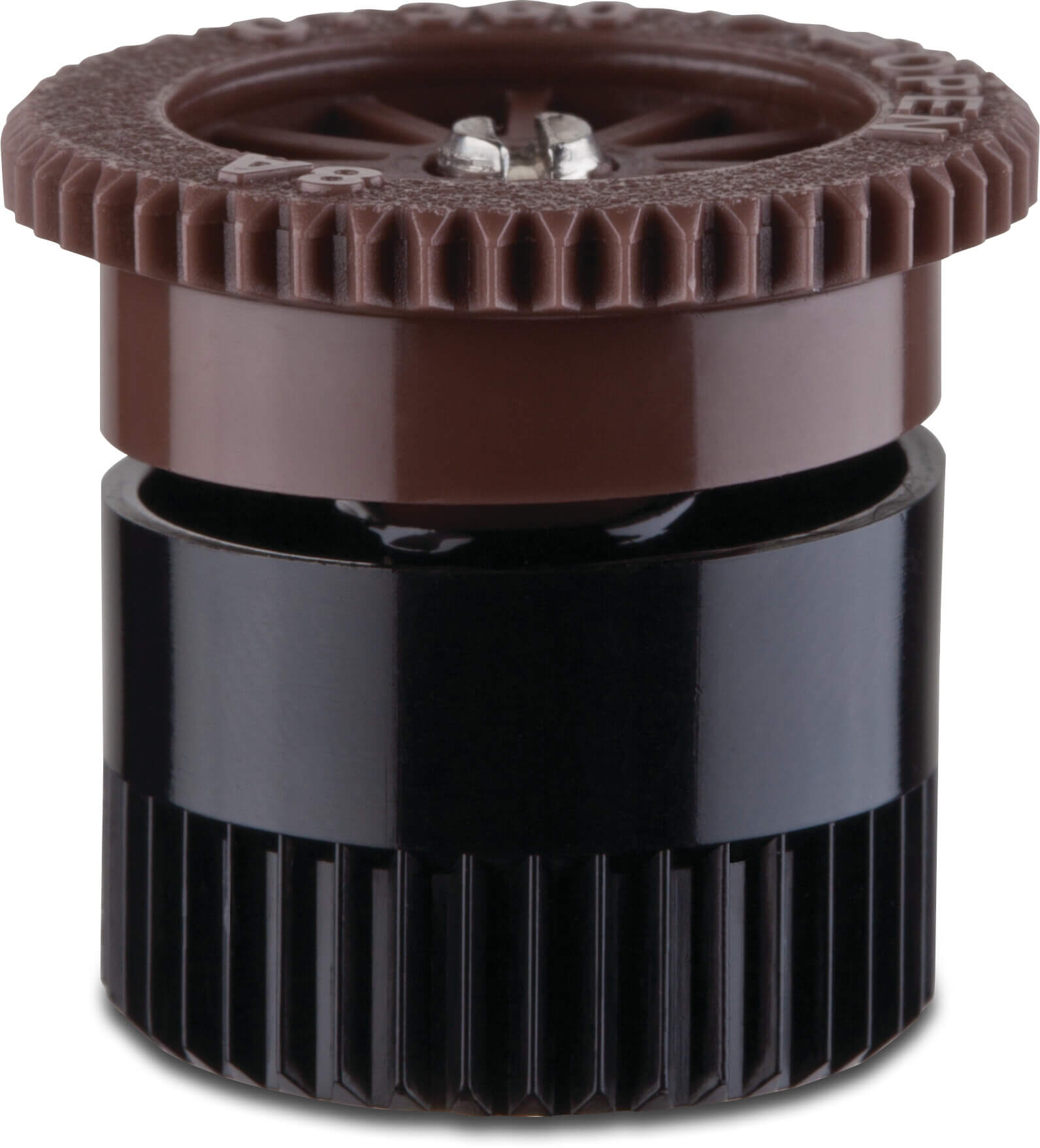 Hunter Nozzle plastic female thread 0°-360° brown type 8A