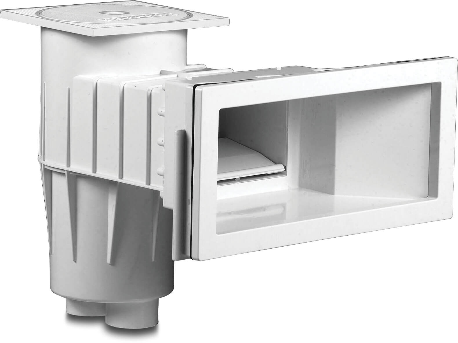 Hayward Skimmer breed ABS 2" binnendraad wit rechthoekig type Premium Large