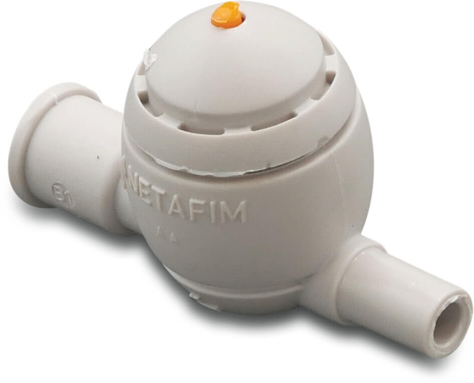 Netafim Drip stop Kunststoff Taper V-Teil x Einsteck Orange