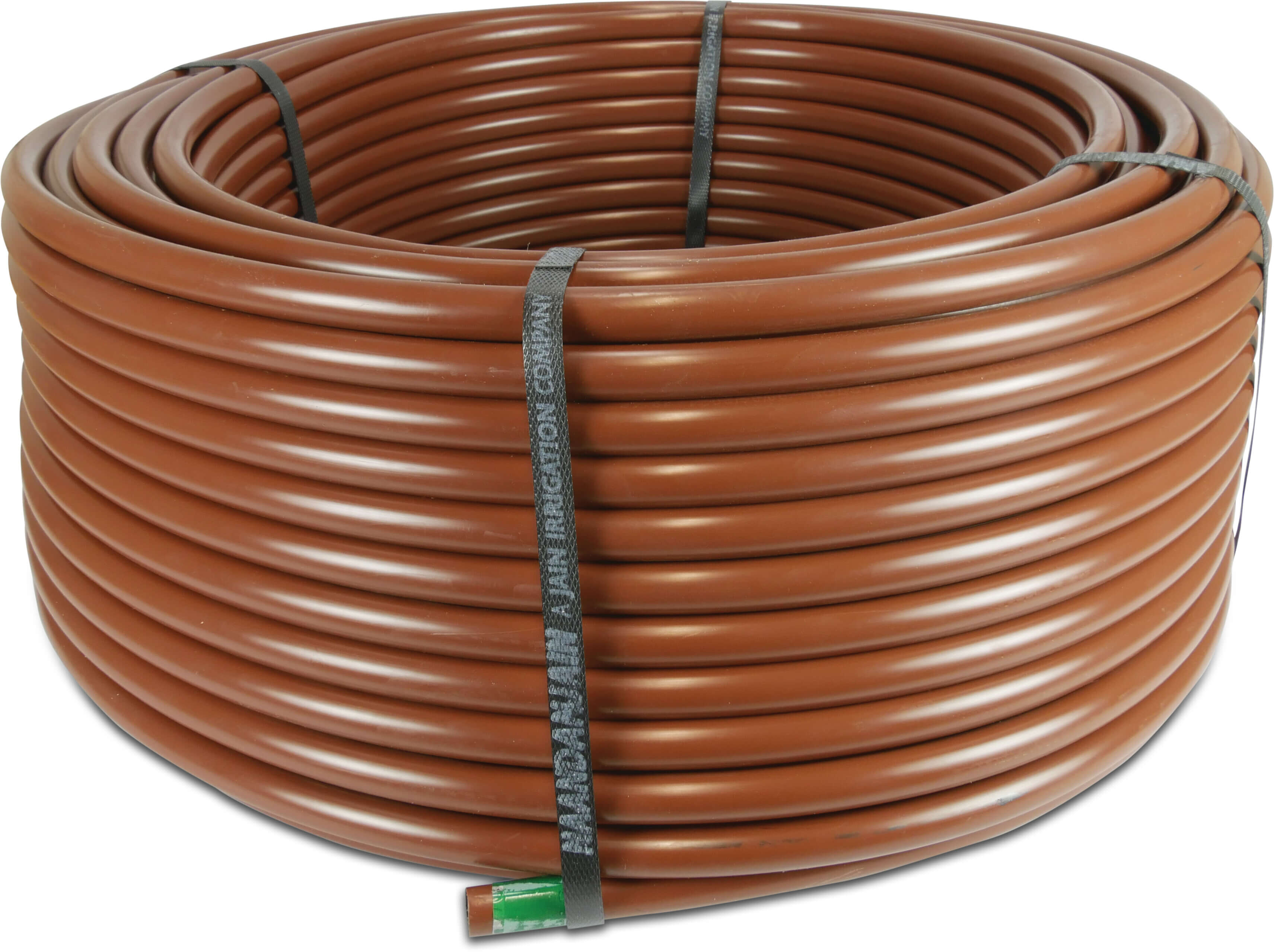 NaanDanJain Pressure pipe PE40 16 mm x 1,2 mm plain 2,5bar brown 100m