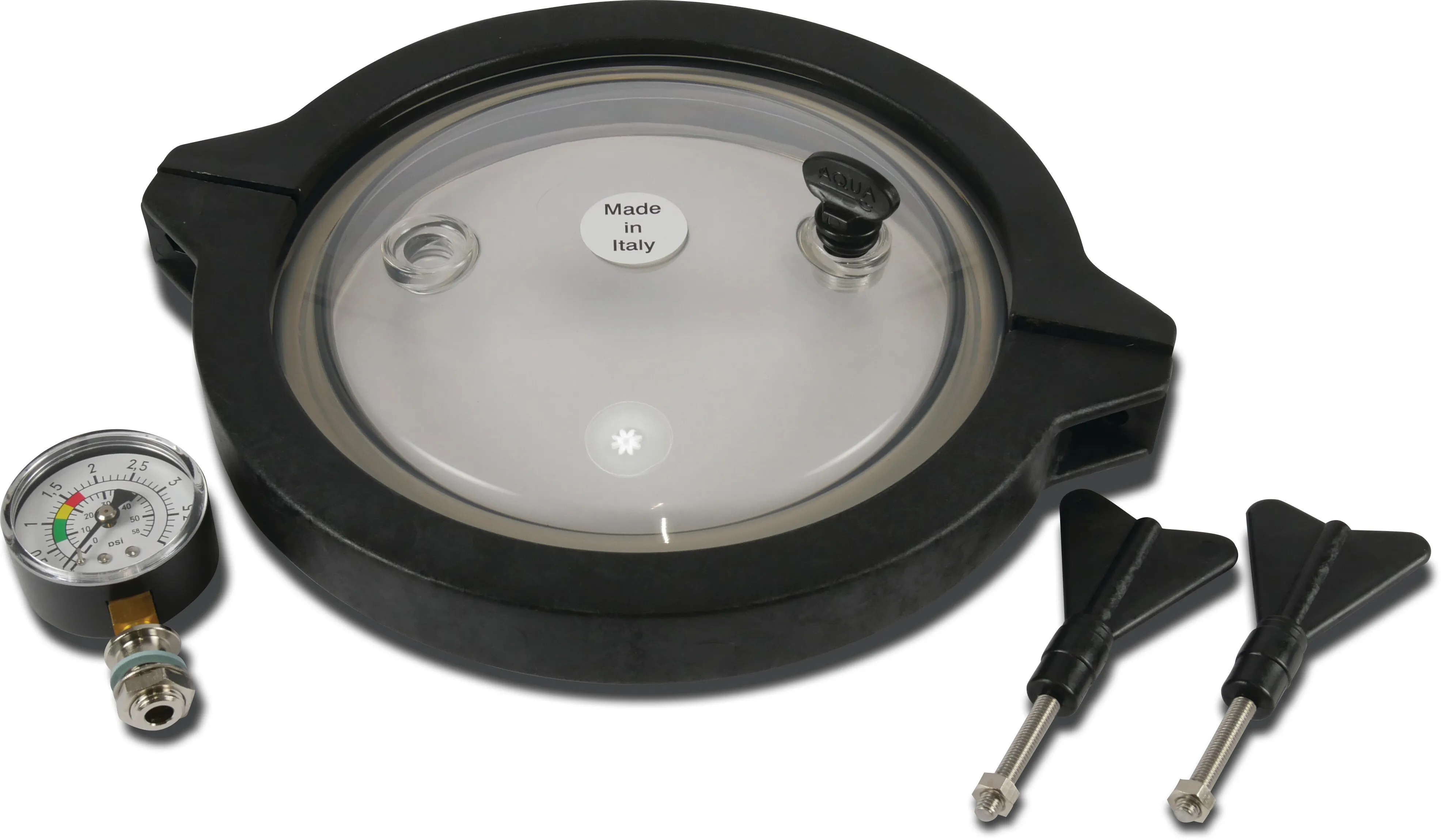 Transparant lid 22 cm, type S790