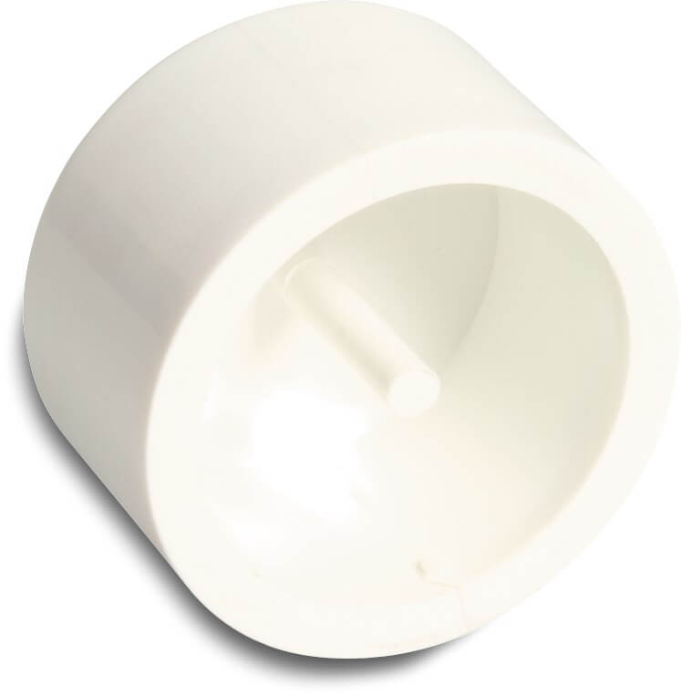 Profec Cap PVC-U 1 1/2" imperial glue socket 16bar white