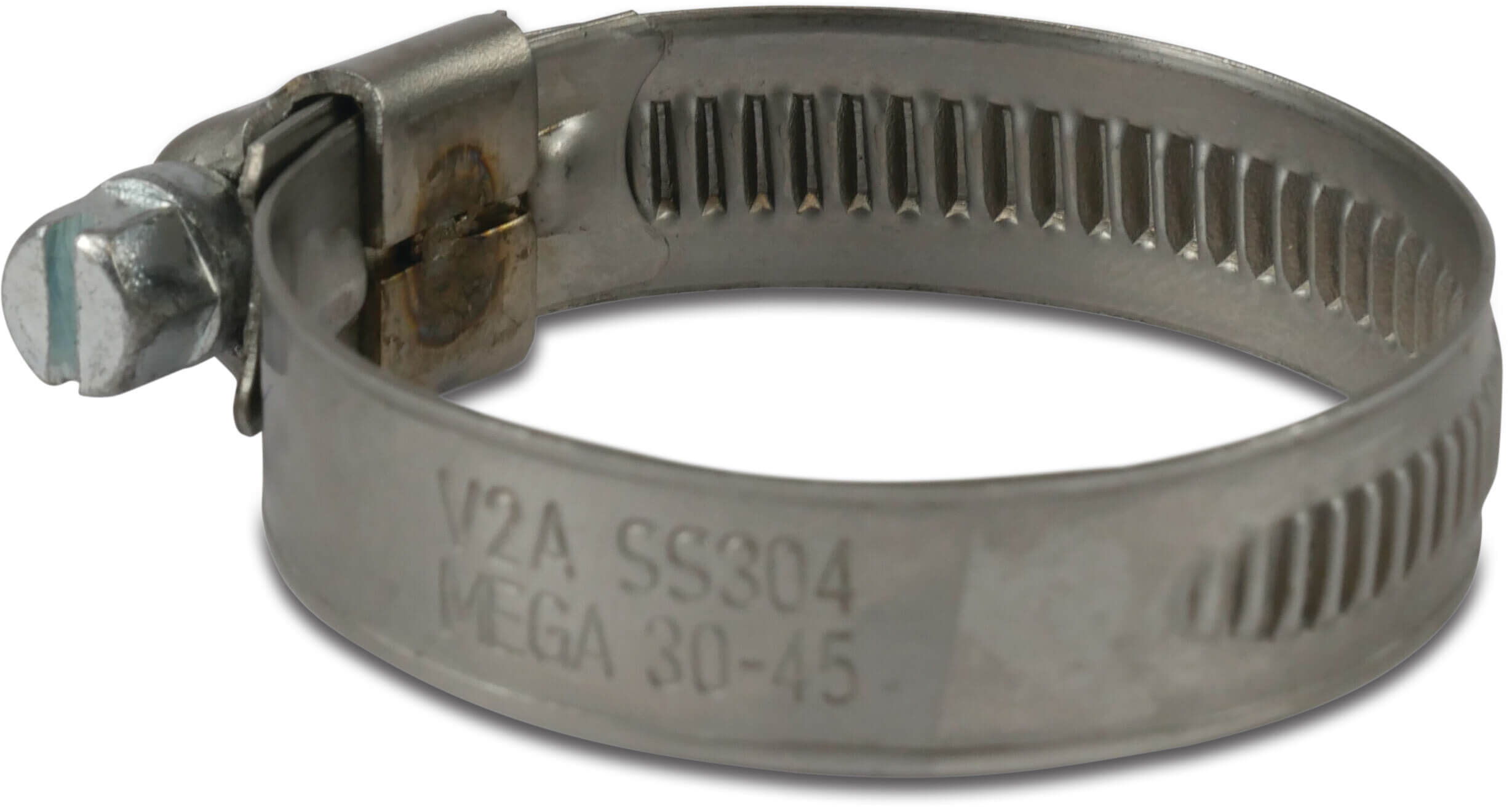 Profec Wormschroefslangklem RVS 304 25 mm x 40 mm type W4 12 mm