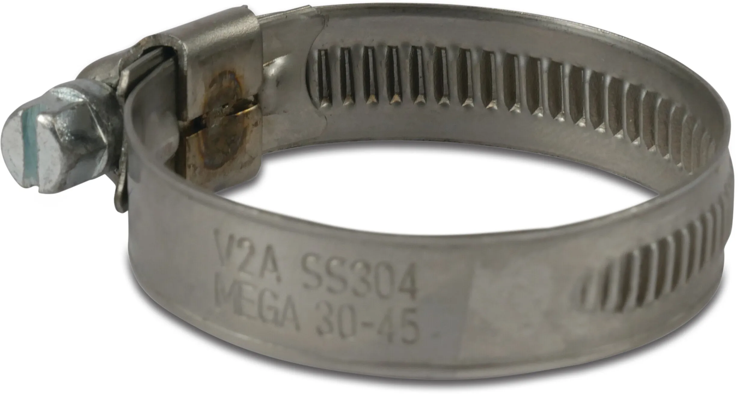 Profec Wormschroefslangklem RVS 304 25 mm x 40 mm type W4 12 mm