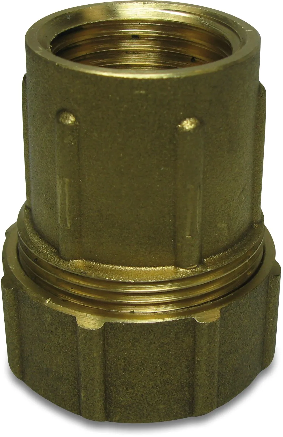 Itap Kupplung Messing 20 mm x 1/2" Klemm x Innengewinde 16bar DVGW type 010