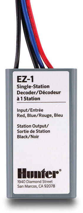 Hunter EZ-1 velddecoder voor één station met status-LED