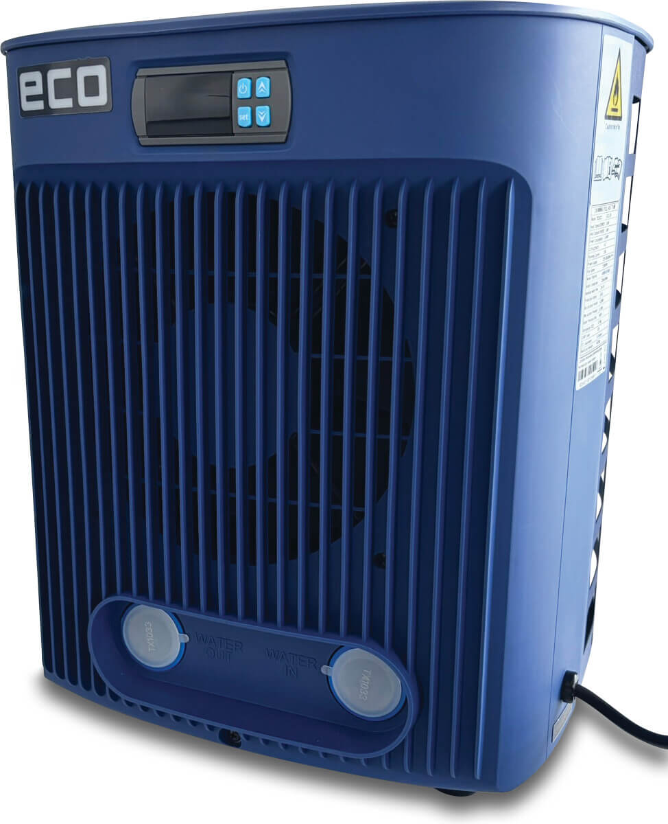 ECO Warmtepomp ABS 2,6A 230VAC zwart type Plug & Play P3,5/32