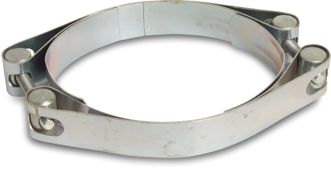 Profec Spannbackenschelle Stahl Verzinkt 40 mm x 50 mm type W1 Super Extra Inbus 20 mm