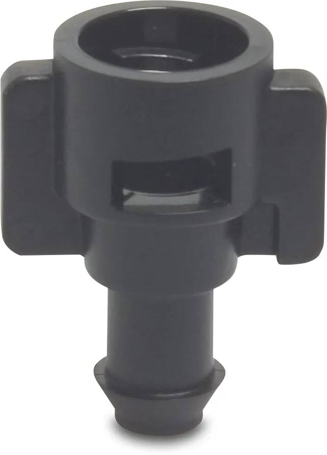 NaanDan Adapter Kunststoff Bayonet F x Tülle/Einsteck Schwarz