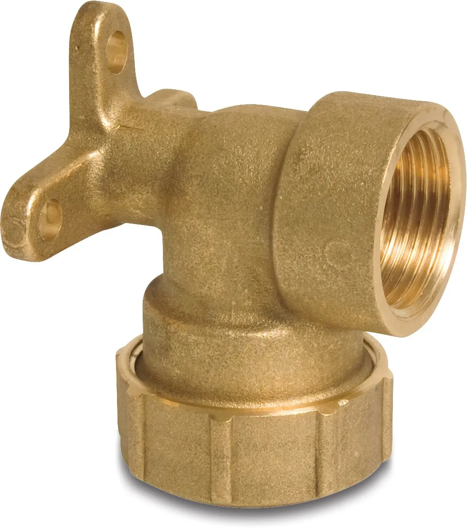 Itap Wandwinkel 90° Messing 20 mm x 1/2" Klemm x Innengewinde 25bar DVGW type 048