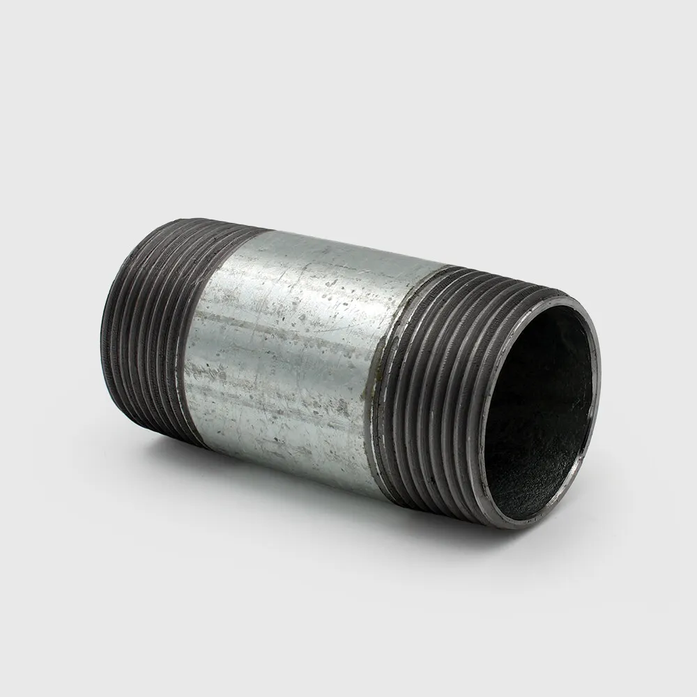 Profec Nr. 23 Pipe nipple steel galvanised 2" male thread 16bar 60 mm