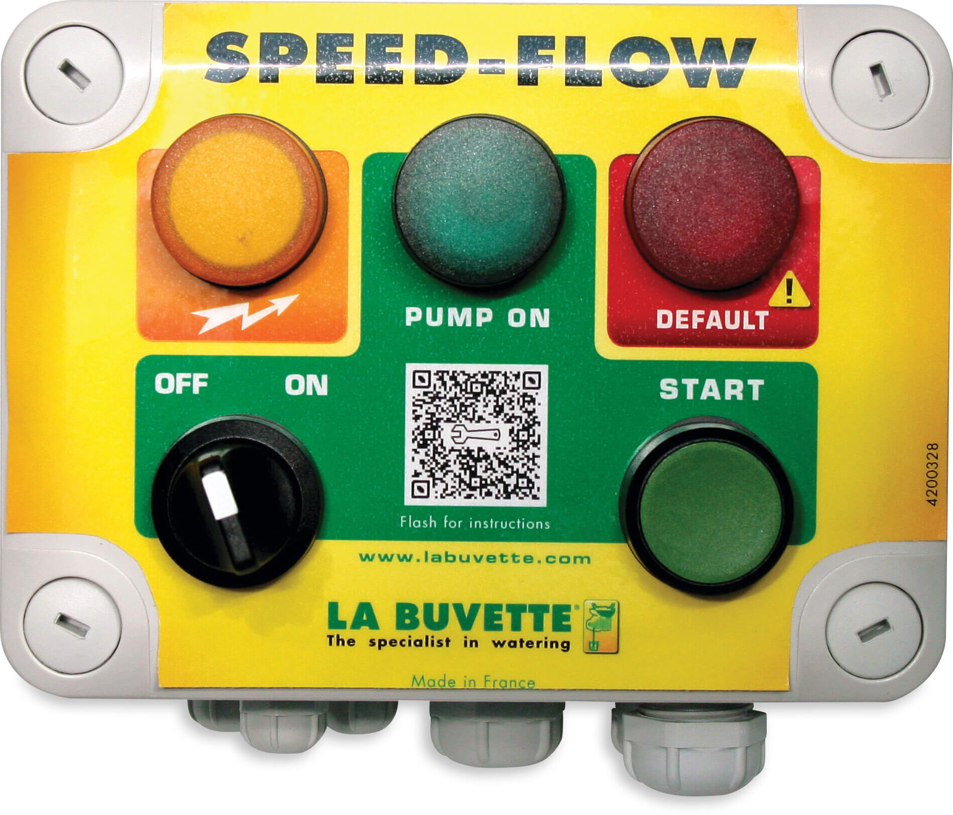 La Buvette Frost-free powerful pump 6bar type Speed-Flow