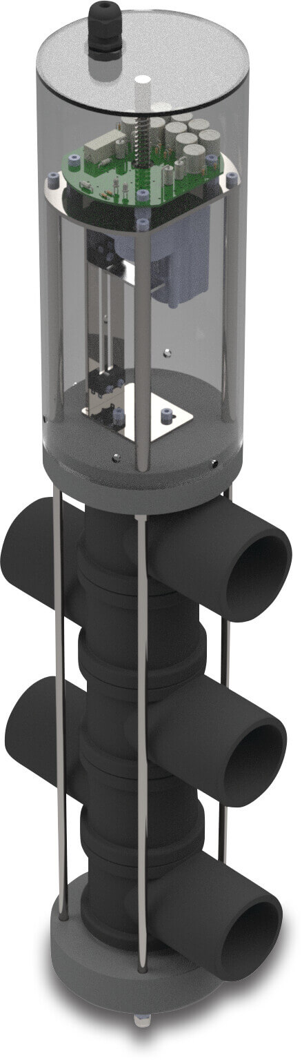 Automatic backwash valve 50 mm Klebestutzen type Starway