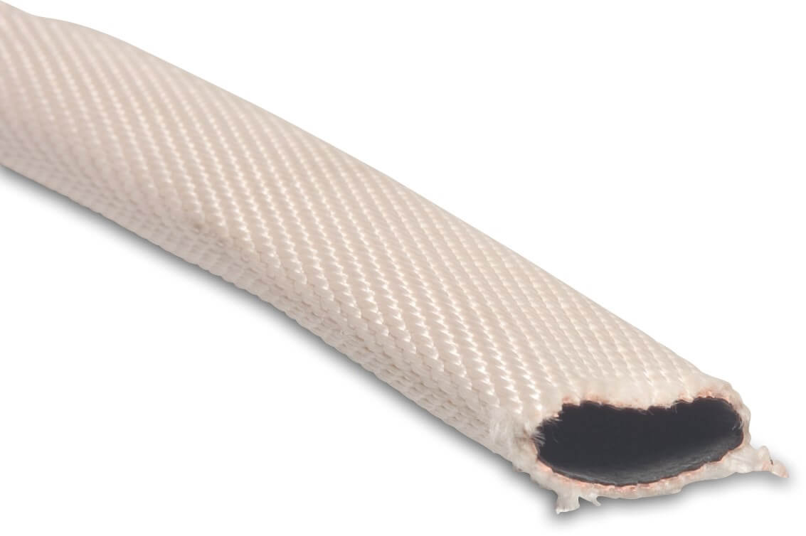 Brandslang EPDM/polyester 38 mm 10bar wit 15m