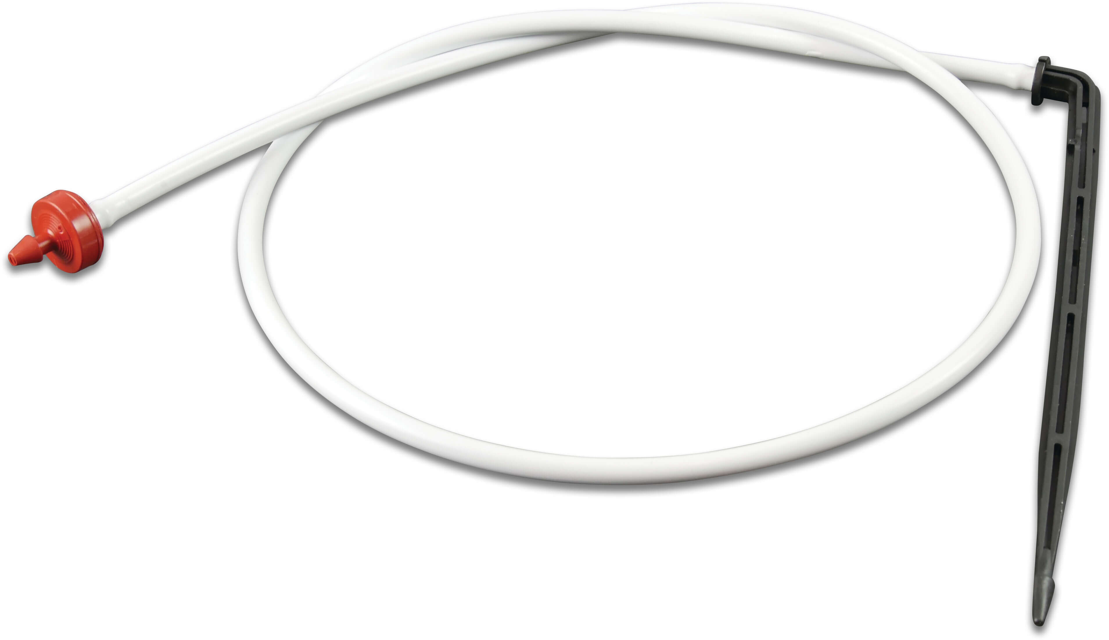 Netafim Tropfer set Kunststoff 4 mm x 3/5 mm Einsteck x Tülle 2,0ltr/h 70cm Weiß Typ PCJ CNL