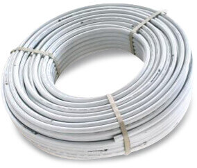 Pressure pipe PE-Xb/AL/PE 25 mm x 2,5 mm plain 10bar white 50m KIWA type Mixal
