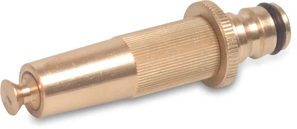 Profec Sprutmunstycke mässing hane del klick type justerbar