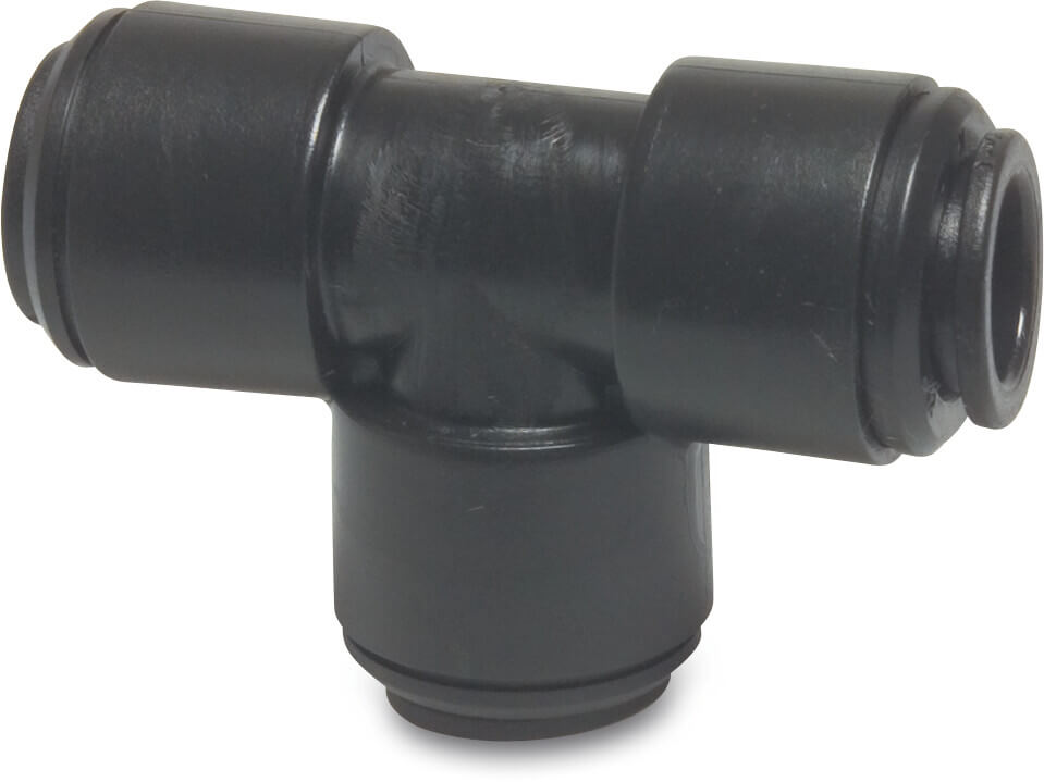 Speedfit T-piece 90° POM 4 mm push-in 10bar black type Super
