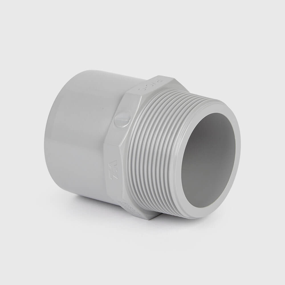Overgangsbus PVC-C 20 mm x 1/2" lijmmof x buitendraad