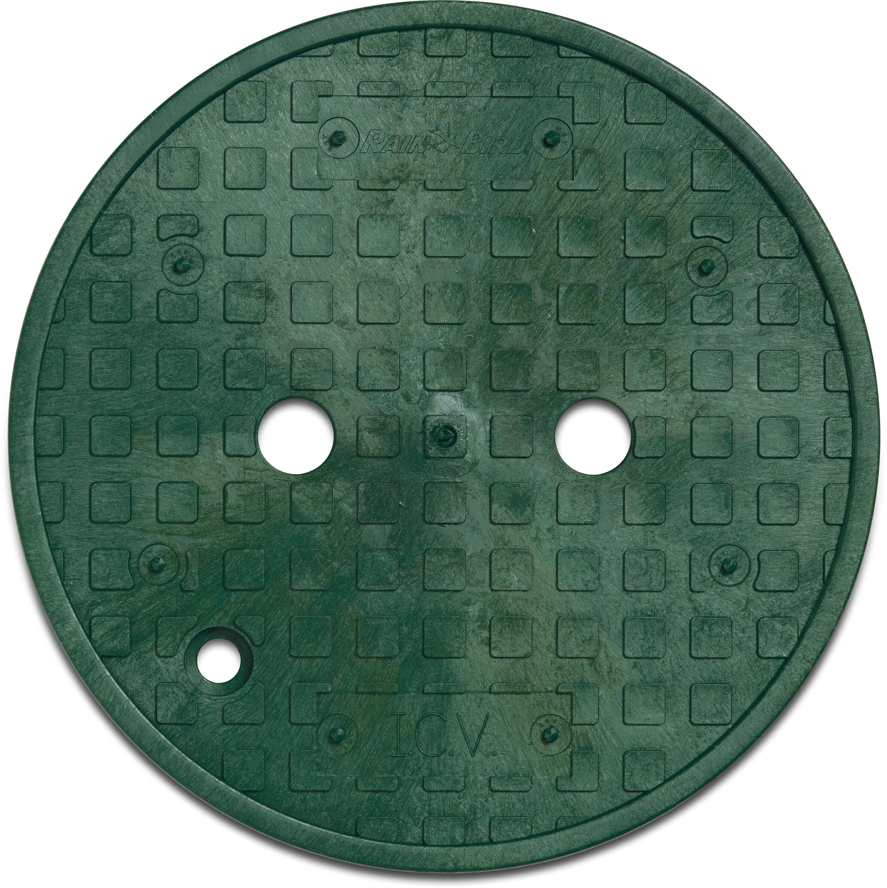 Rain Bird Ventilboks dæksel cirkulær PP 27cm grøn type VB-10RNDL