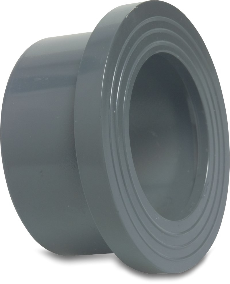 Profec Stub flange PVC-U 20 mm glue socket 16bar DN15 grey