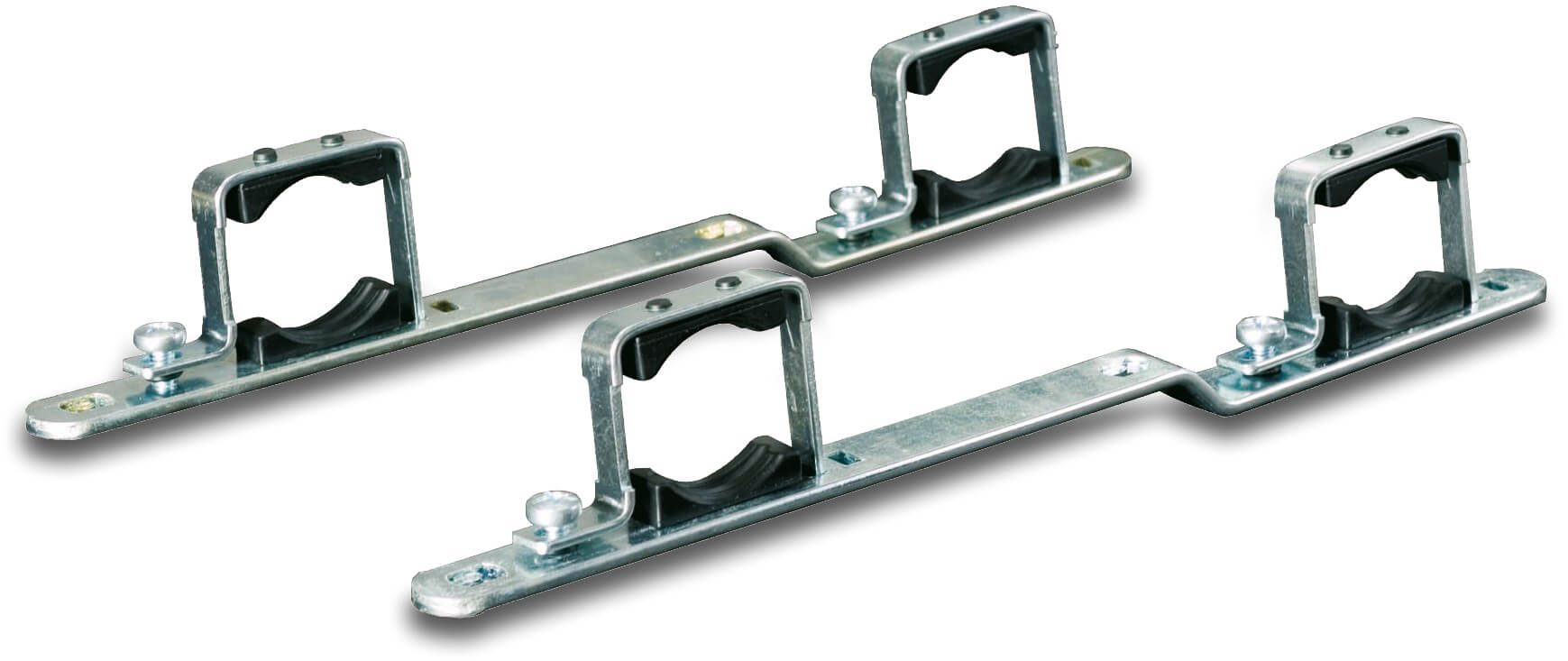 Beslag til manifold stål galvaniseret type dobbelt