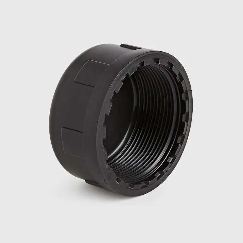 Kappe PP 2" Innengewinde 10bar Schwarz