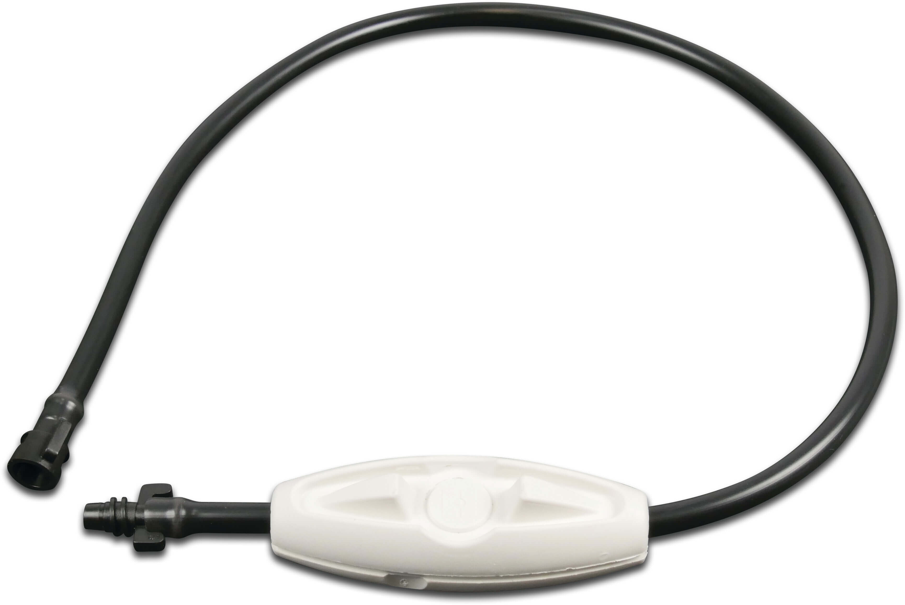 NaanDan Suspended stand with stabilizer plastic 3/8WW bayonet F x male thread 60cm black/white