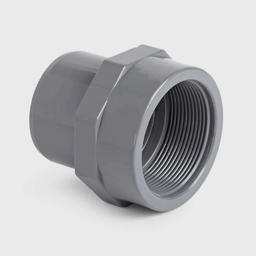 Comer Overgangssok ABS 1 1/4" x 1" imperial lijmmof x binnendraad