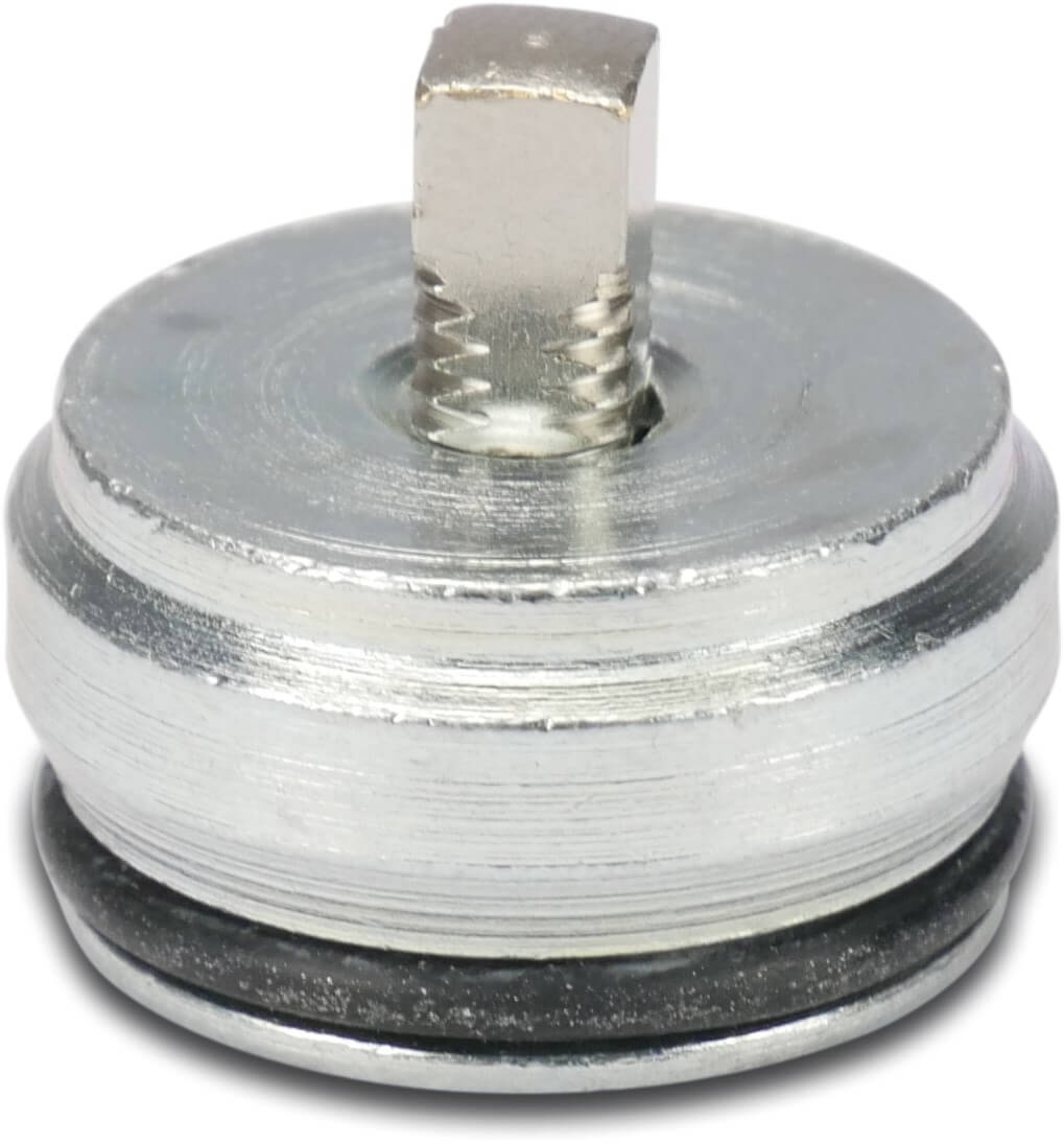 Ontluchter messing 22 mm knel