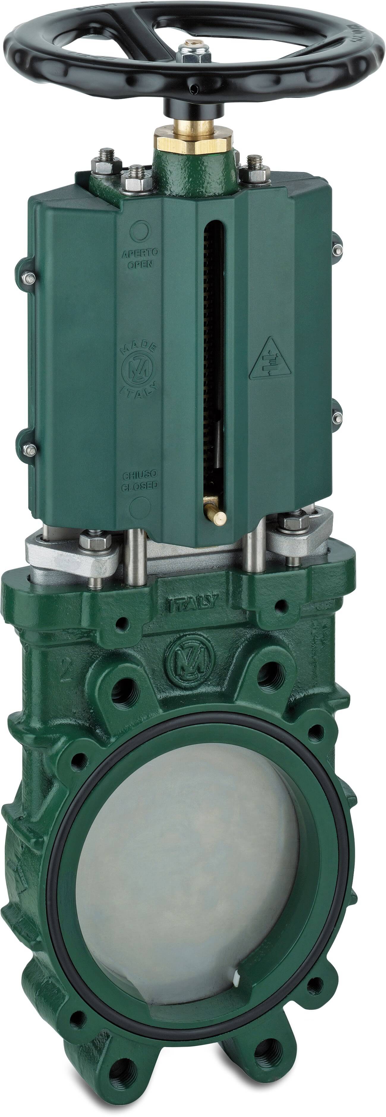 MZ knife valve DIN flange, 0092